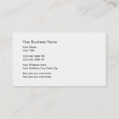 Seeschildkröte-Silhouette-Geschäfts-Karten Visitenkarte (Rückseite)