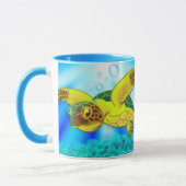 Seeschildkröte-Tasse 12c Tasse (Links)