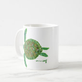 Seeschildkröte-Tasse Kaffeetasse (Vorderseite Links)