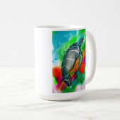 Seeschildkröte-Tasse, Maui, Hawaii, Insel, Kaffeetasse (VorderseiteRechts)