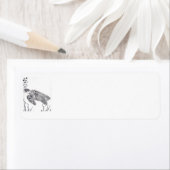 Seeschildkröten-Mailing-Label (Insitu)