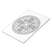 Seeschildkröten Seatura Mandala Muster Farbbuch Nr Notizblock (angewinkelt)