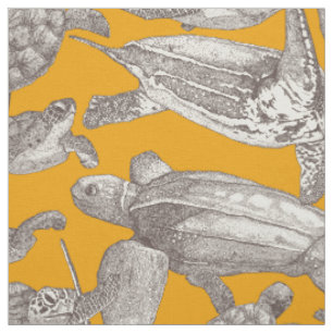 Seeschildkröten Stoff
