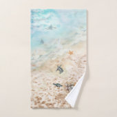 Seeschildkrötenfahrt Badhandtuch Set (Handtuch)