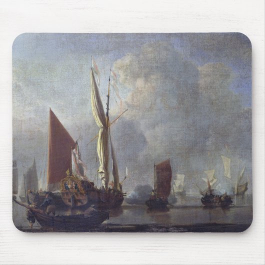 Seeschlacht Mousepad (Vorne)