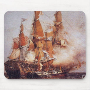Seeschlacht zwischen dem Confiance und dem HMS Mousepad