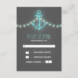 Seeschlachtkarte RSVP Karte