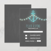 Seeschlachtkarte RSVP Karte (Vorne/Hinten)