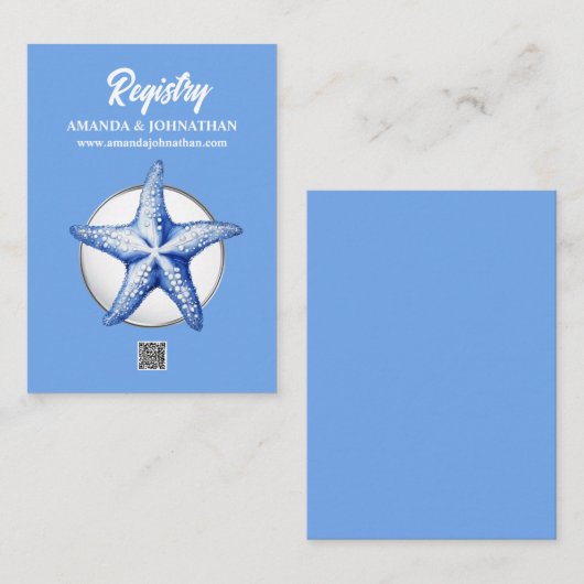 Seeschlechtregister Begleitkarte (Vorne/Hinten)