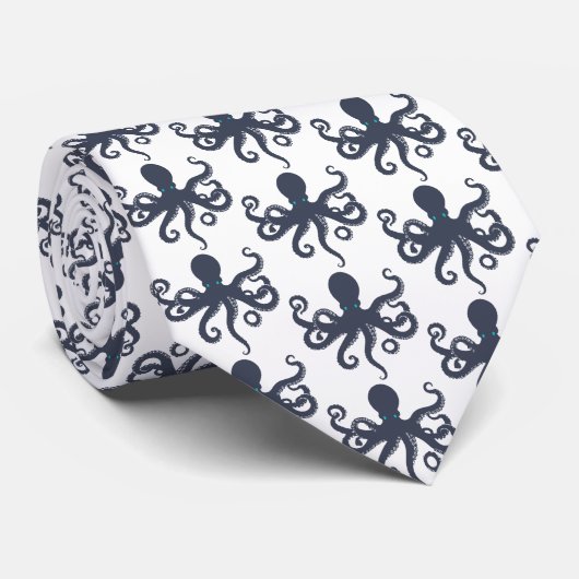 Seeschleppmuster Krawatte (Gerollt)