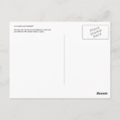 Seeschngel, Insel Unalaska Postkarte (Rückseite)