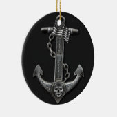 Seeschriffe des Chromankers Keramik Ornament (Rechts)