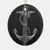 Seeschriffe des Chromankers Keramik Ornament (Links)