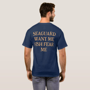 Seeschützer Wollte mir Fisch Angst ich T-Shirt
