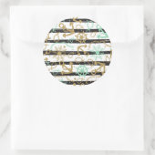 Seeschwalbe Runder Aufkleber (Tasche)