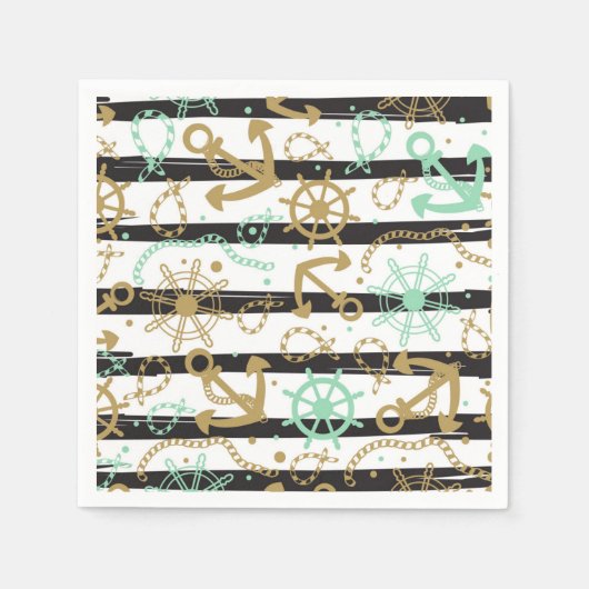 Seeschwalbe Serviette (Vorderseite)