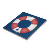 Seeschwimmweste Fliese (Seite)