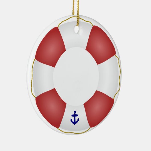 Seeschwimmweste Keramikornament (Rechts)