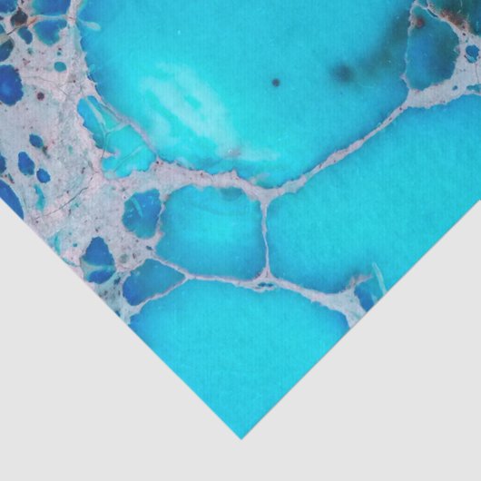 Seesediment-Jaspis-tropisches Ozean-Blau Seidenpapier (Ausschnitt)