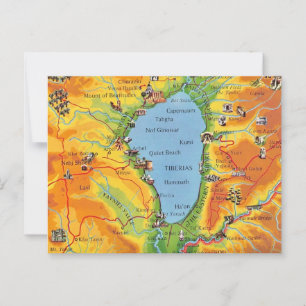 Seesee von Galilee Postcard Postkarte