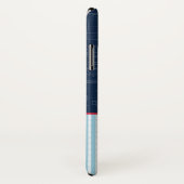 Seeseeboots-Gebäude-Marineflaggen-Sommer Case-Mate iPhone Hülle (Hinten/Rechts)