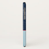 Seeseeboots-Gebäude-Marineflaggen-Sommer Case-Mate iPhone Hülle (Hinten/Links)