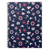 Seeseemuster Notizblock (Vorderseite)