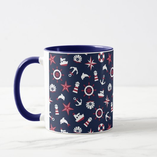 Seeseemuster Tasse (Links)