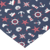 Seeseemuster Tischdecke (Schrägansicht)