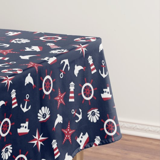 Seeseemuster Tischdecke (Beispiel)