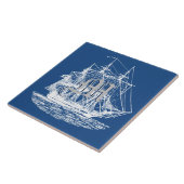 Seesegeln-hohe Schiffs-Auswahl irgendeine Farbe Fliese (Seite)