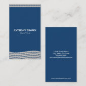 Seeseil-Visitenkarte Visitenkarte (Vorne/Hinten)