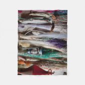 Seeseite Fleecedecke (Vorderseite)