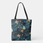 Seeseufel-Muster Schultern-Tasche Tasche (Rückseite)