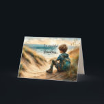 SEESIDE GRANDSON BIRTHDAY CARD DANKESKARTE<br><div class="desc">Eine ganz besondere Geburtstagskarte für Ihren wunderbaren Enkel.</div>