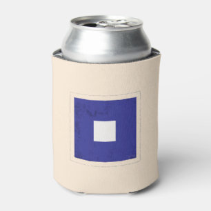 Seesignal-Flagge des buchstabe-"P" Dosenkühler