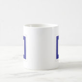 Seesignal-Flagge des buchstabe-"W" Kaffeetasse (Mittel)