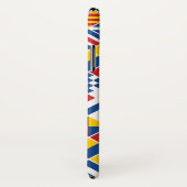 Seesignal-Flaggen-Muster Case-Mate iPhone Hülle (Hinten/Rechts)