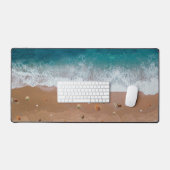 SEESKURZE MUSCHELN OZEAN STRAND NATUR SCHREIBTISCHUNTERLAGE (Tastatur & Maus)