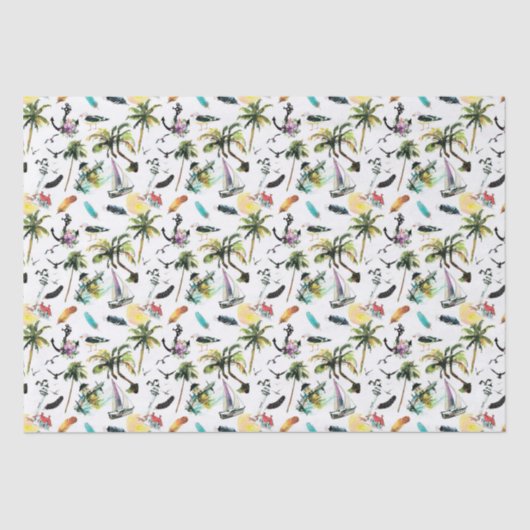 Seesommer Seidenpapier (Vorderseite)