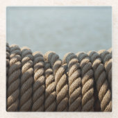 Seespule Glasuntersetzer (Vorderseite)