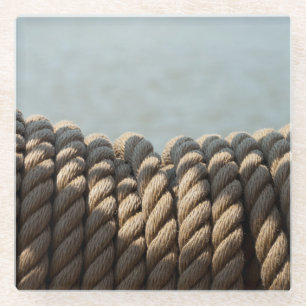 Seespule Glasuntersetzer