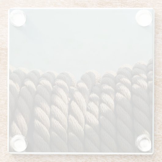 Seespule Glasuntersetzer (Rückseite)