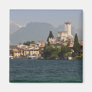Seestadt, Malcesine, Provinz Verona, Italien Magnet