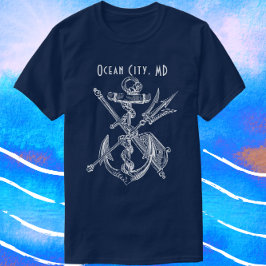 Seestadt Maryland Boat Anchor Nautical Travel T-Shirt