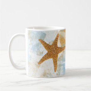 Seestars Starfish Küstenstrand Kaffeetasse