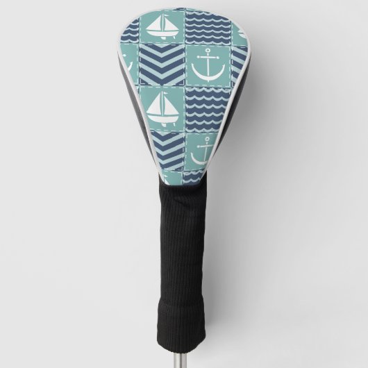 Seesteppdecken-Fahrer-Abdeckung Golf Headcover (Vorderseite)