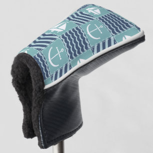 Seesteppdecken-Putter-Abdeckung Golf Headcover
