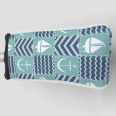 Seesteppdecken-Putter-Abdeckung Golf Headcover (Vorderseite)