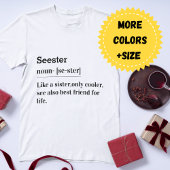 Seester Noun: Eine Schwester, aber Cooler - Hoodie